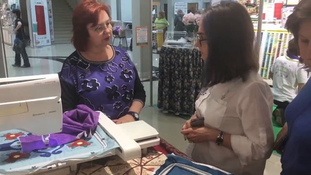Стенд GELA.ru на выставке QUILT FEST