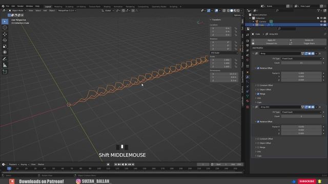Easiest Way To Create Braid in Blender - Blender Hair Tutorial