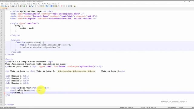 HTML formatting text смотреть онлайн