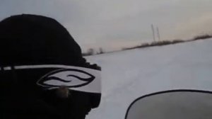 Snowmobile in Russia