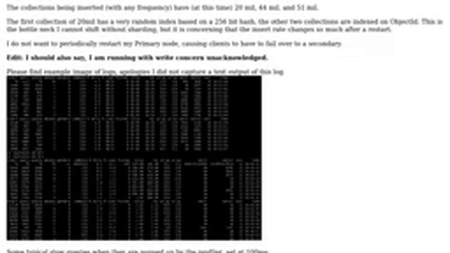 Databases: Why does restarting MongoDB 3.0.x boost performance? смотреть онлайн