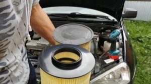 Воздушный фильтр от Фокуса на Ваз