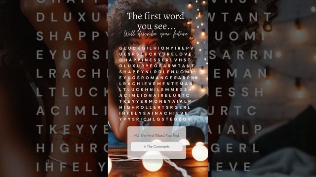 Manifesting Word Find