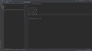 Сумма цифр трехзначного числа. Решение задачи на Python