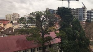 Адлер. Отель 3* Фламинго 3. Вид с балкона. На море 🌊 и горы 🏔