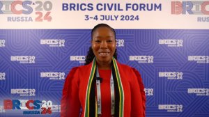 Margret Molefe about BRICS and smart cities development