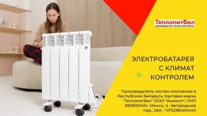Электрическая батарея для отопления дома в Беларуси. Купить в Минске у производителя "Теплопитбел".