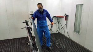 Окраска нового капота методом “мокрый по мокрому” лакокрасочными материалами Profi Line