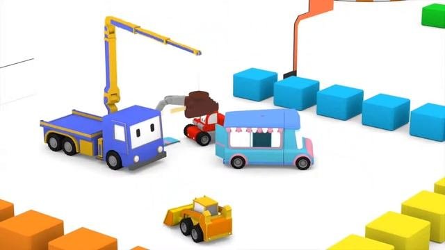 Малыши грузовички - Грузовик с мороженым