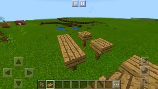 Как сделать стол в Майнкрафт без модов! смотреть онлайн