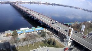 Видео с камеры Dnepr.com "Центральный мост"