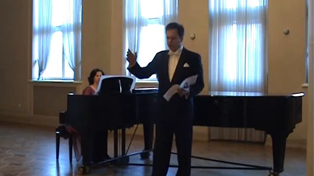Евгений Иганс исполняет романсы С.Рахманинова