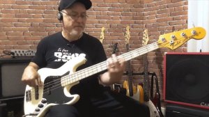 Teste Drive    Contrabaixo fender Jazz Bass AVRI   Reedição 74