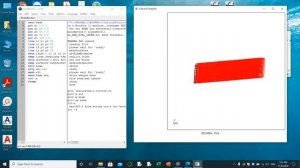 A4 calculix boundary condition 1