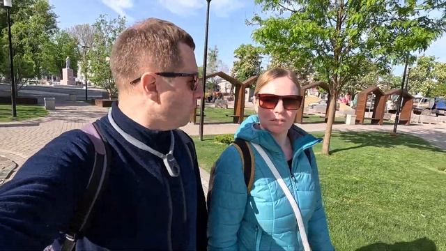 Лабинск своими глазами! Рынок, цены, впечатление о городе. Приехали рано и хотим есть. 06.05.23 смотреть онлайн