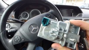 Защелка блокиратора руля Мерседес ELV ESL W212, W204, GLK, W207 программирование эмулятора в Минске