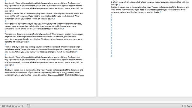 In Word - Header on the First Page only  Microsoft Word Tutorials