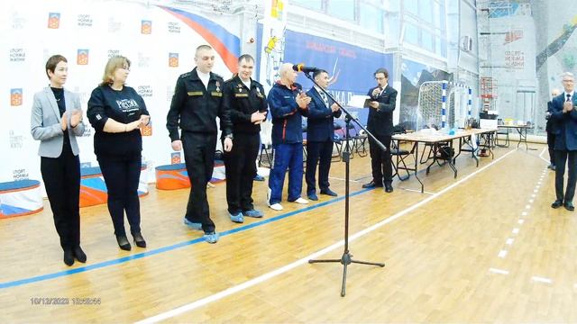 Церемония открытия турнира посвящённого участникам специальной военной операции