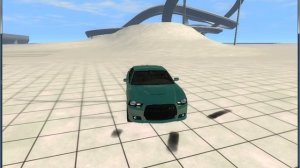 Dodge Charger SRT8 crash test (BeamNG.drive)