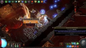 Path of Exile 3.16 Scourge Facetanking Drox lvl 94 Arachnophobia Allstars Fullblock and Ghostdance