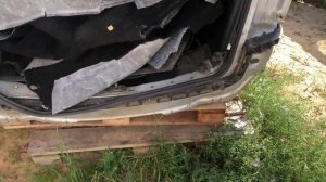 Кузов в разборе (крыша, четверти, пороги) на Volkswagen Touran I (2003-2010)