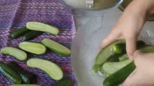 Жареные огурцы