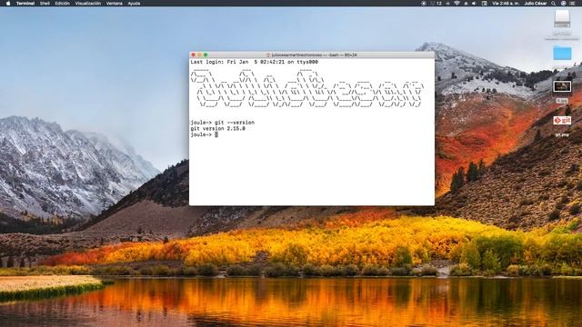 Manejo de Git Mac смотреть онлайн