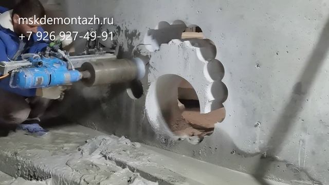 Алмазная резка вентиляционных проемов