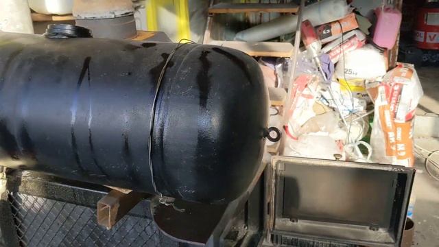 Бездымная печь на отработанном масле, обзор конструкции