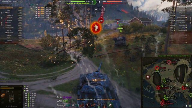 FULL RUSH ( IS 7 STEAM ROLL ) World Of Tanks EU Replays смотреть онлайн