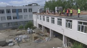 Ильсур Метшин осмотрел ход капремонта лицея №83