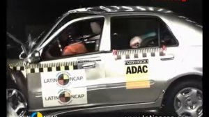 Crash Test - Geely CK1 sin airbags - Latin NCAP