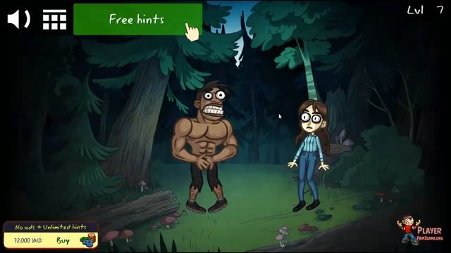 TrollFace Quest Horror - WOLFMAN Level #7 Gameplay Walkthrough
