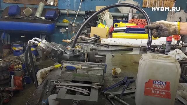 Опрессовка и свободный ход гидромотора | Испытание под высоким давлением | HYDM.RU #85 смотреть онлайн