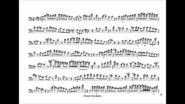 Scott Whitfield 'Prudence' Trombone Solo Transcription смотреть онлайн