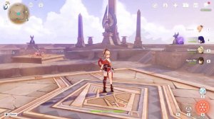 Genshin Impact. Роскошный сундук на вершине гробницы Царя Дешрета. Как решить головоломку.