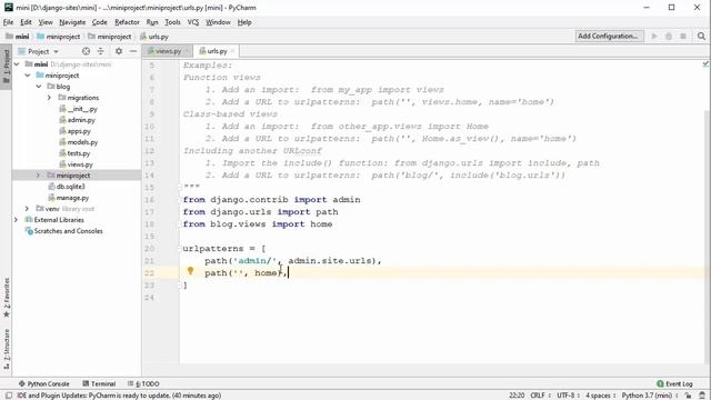 Django. Быстрый старт.Урок 4. Контроллеры и маршруты. (Андрей Кудлай - webformyself) смотреть онлайн