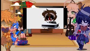 /Glamrocks react to glammike♡♡♡glamike au [gacha club]