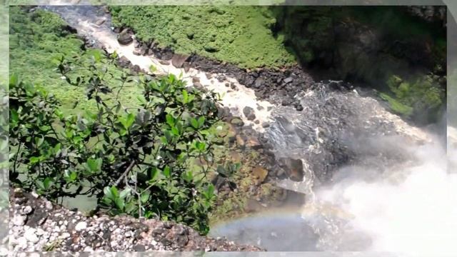 ТОП 10 Самых красивых Водопадов.  1000 метров. HD.