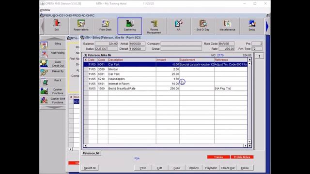 Opera PMS - How To Check-out смотреть онлайн