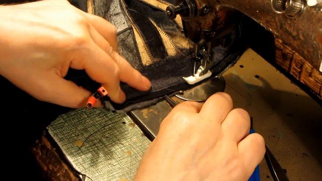 Как вшить змейку + соединение верха куртки с подкладкой. смотреть онлайн