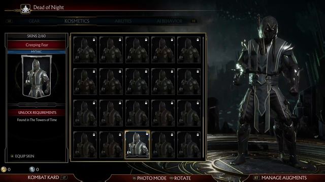 NOOB SAIBOT INTROS/OUTROS/SKIN SHOWCASE #noobsaibot #mortalkombat #productprovidedbywb #mk11