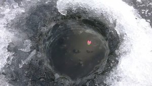 Моя первая рыбалка зимой 2018, озеро Аборинское