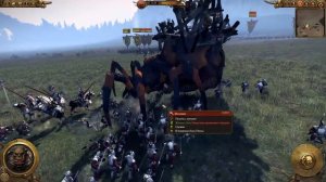 Total War: Warhammer Online Battle - Арахнарок Тащит