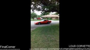 Best Chevrolet Corvette C4 exhaust sounds