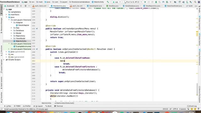 Android Firestore with Room Database - Delete Data from Room and Firestore Database part-13 in hind смотреть онлайн