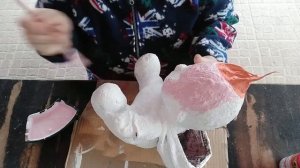 ЦЕМЕНТ И МЯГКАЯ ИГРУШКА: КАШПО ИЗ ЦЕМЕНТА ДЛЯ САДА И ДАЧИ??? CEMENT CRAFT IDEAS