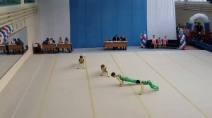 9 12 2017 Омск Кубок Зикунова Всероссийские соревнования р о Спортивной Акробатике мужская четверка