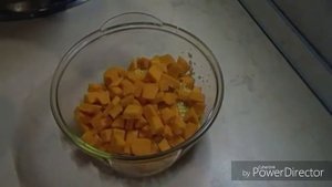 Пшенная каша с тыквой в микроволновке. Постный рецепт