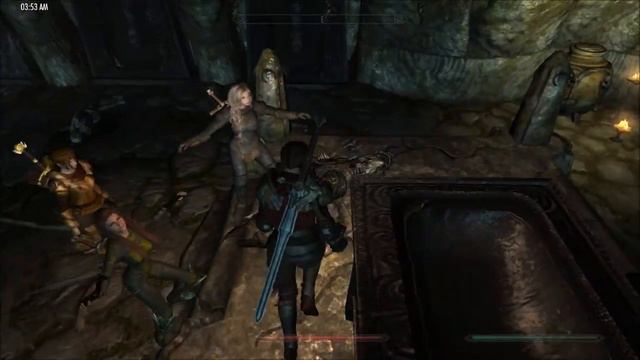 Olette in Skyrim 900 Vasik's Tomb смотреть онлайн